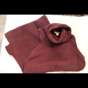 Cowl Neck Sweater Vest